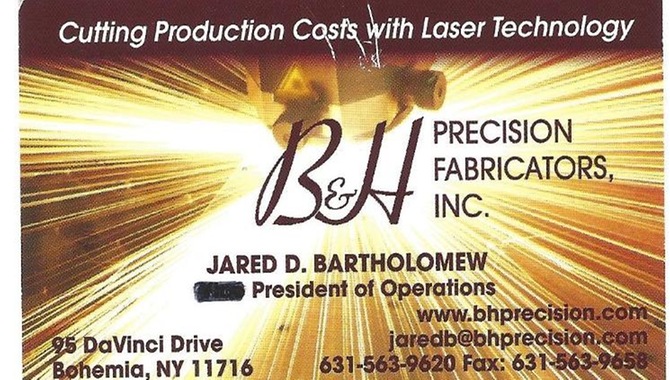 B&H Precision Fabricators