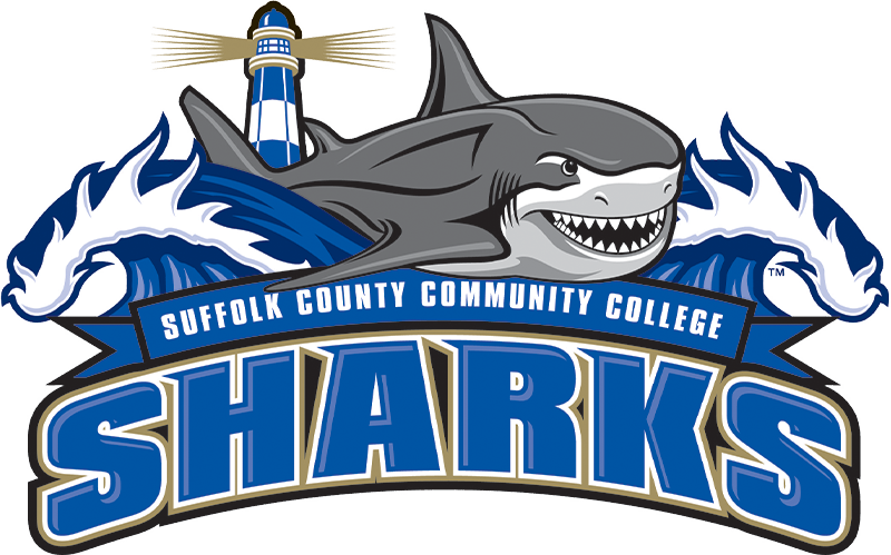 Suffolk County Community College Sharks Logo